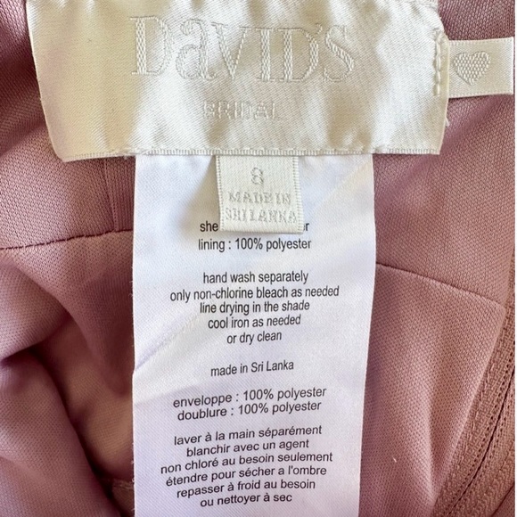 David's Bridal | Maid of honour maxi dress - Picture 3 of 3